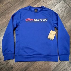 Burton Blue Crewneck Sweater